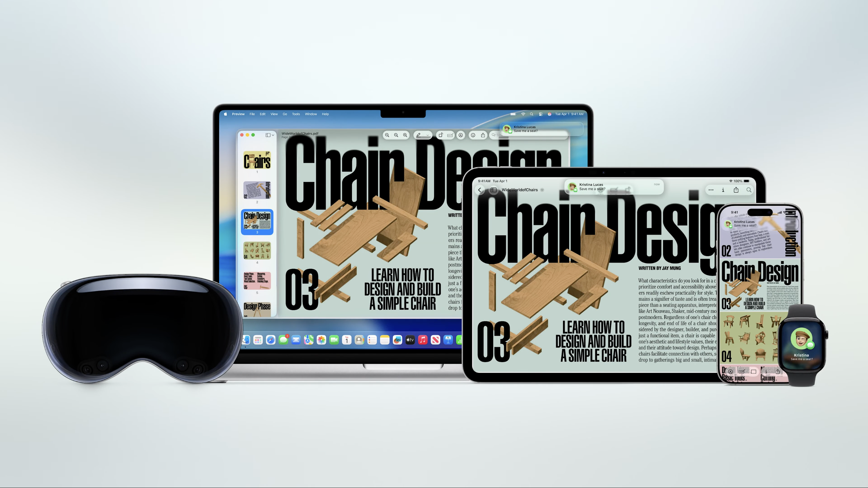 An image of some more Apple devices.